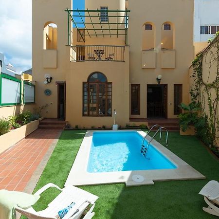 The Yellow House - Solarium - Climatized Pool Gáldar Buitenkant foto