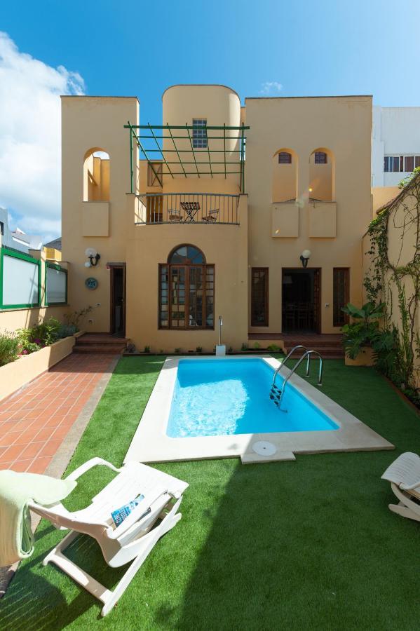 The Yellow House - Solarium - Climatized Pool Gáldar Buitenkant foto